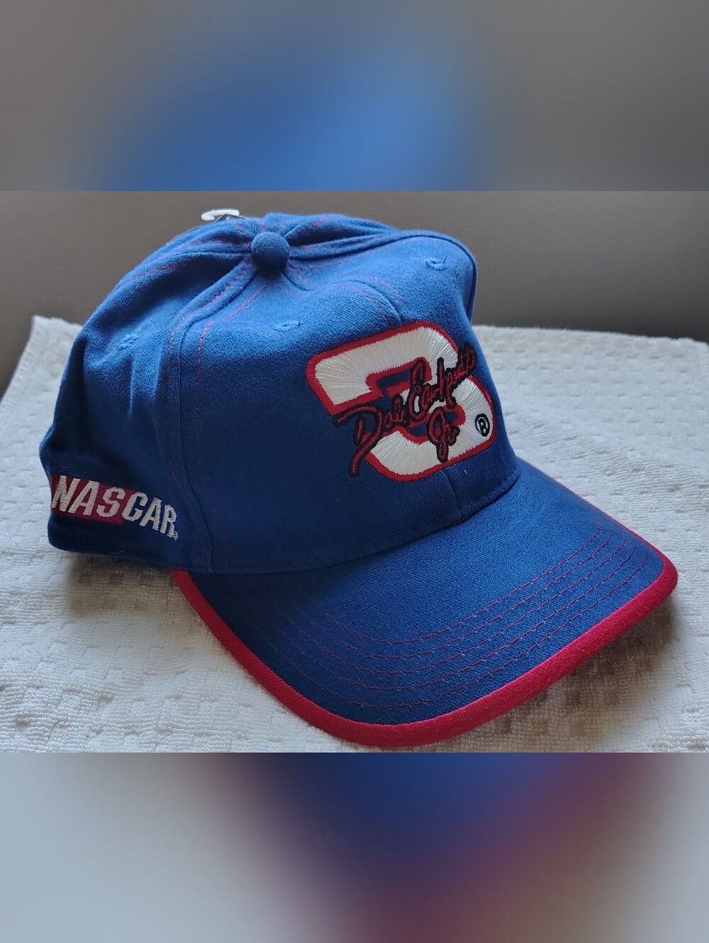 Dale Earnhardt Jr. 1998 NASCAR Busch Series #3 Touch Fastener Youth Hat NWT